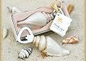 Shore Memories Sea Shell Bottle Opener with Thank you Tag (Set of 12) - Baby Shower Gifts & Wedding