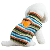 Menpet Pet Holiday Cartoon Bones Dog Sweater
