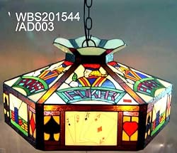 Tiffany Poker Pendant Lamp