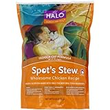 Halo Spot's Stew Natural Dry Cat Food, Indoor Cat, Wholesome Chicken Recipe, 6-Pound Bag