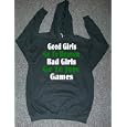 Good Girls Go To Heaven Bad Girls Go To Jets Games Naughty Devilish Lady Shirt Hoodie Jersey (infant)