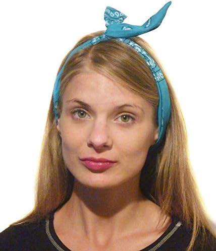 Paisley Print Wire Headband