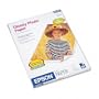 Epson Glossy Photo Paper, 8.5 x 11 Inches, 50 Sheets per Pack (S041649)