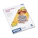 Epson Glossy Photo Paper, 8.5 x 11 Inches, 50 Sheets per Pack (S041649)