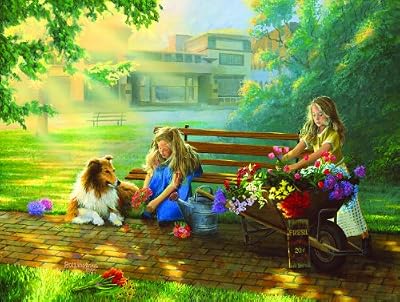 Little Bouquets 500pc Jigsaw Puzzle by David Rottinghaus