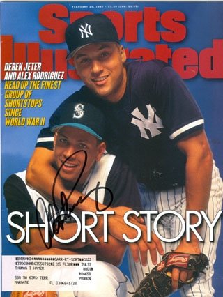 Alex Rodriguez Autographed/Hand Signed Sports Illustrated Magazine February 24, 1997