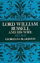 Lord William Russell and His Wife, 1815-46