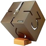 PUZZLE スタンドクロック STAND CLOCK M 茶色 YK09-106BR <34339>