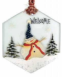 #!Cheap Puzzled Clear Hexagon Snowman