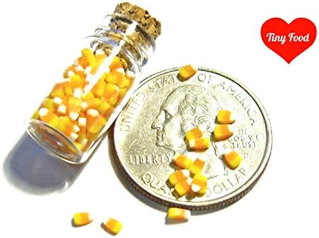 Dollhouse Miniature Candy Corn Jar