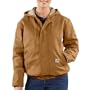 Carhartt WFRJ130 Flame-Resistant Midweight Canvas Jacket Brown Small