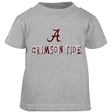 Alabama Crimson Tide Ash Infant Team Logo T-shirt