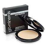 Glo Minerals Honey Light Pressed Base Powder Foundation, 0.35 Ounce