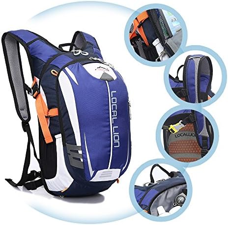 Free trip 18L Hiking camping cycling backpack daypack outdoor travel bag (Red)