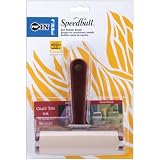 Speedball 4-Inch Pop-In Brayer, Soft Rubber