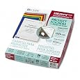 C-Line Recycled Project Folders, 8.5 x 11 Inches, Clear - Reduced Glare, 25 per Box (62127)