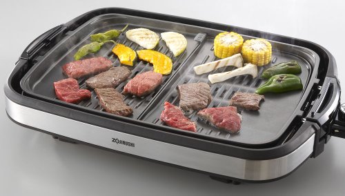 ZOJIRUSHI ホットプレートやきやき 3.5枚プレート EA-GS35-XJ ステンレスブラウン