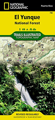 El Yunque National Forest (National Geographic Trails Illustrated Map)