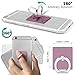 Cell Phone Holder, 4 Pack SENHAI Universal Smartphone Ring Grip Stand Car Mounts for iPhone, ipad, Samsung HTC Nokia Smartphones, Tablet (4 Pink)