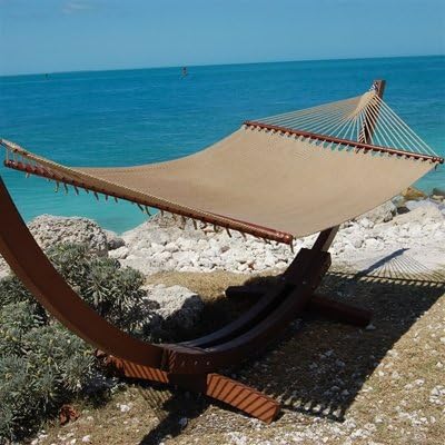 CARIBBEAN JUMBO HAMMOCK (Tan)-by-Hammock Trader