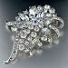 Flower Swarovski Crystal Brooches & Pins Flower Swarovski Crystal Brooches & Pins