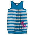 Toddler Girls' Long-sleeve Circo&reg; Long-sleeve Striped Jumper - Teal/Grey
