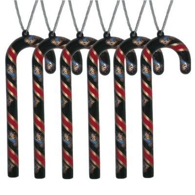 Philadelphia 76ers Candy Cane Ornament Set