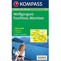 018: Wolfgangsee 1:35, 000: Wandern / Rad / Skitouren. Mit Panorama. GPS-genau