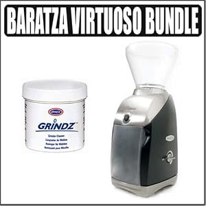 Baratza 585 Virtuoso Coffee Grinder and Espresso Grinder w Coffee Grinder Cleaner by Baratza