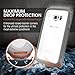 rooCASE RC-SAM-S6-GT-BK Glacier Tough Hybrid PC TPU Rugged Case for Samsung Galaxy S6 - Black
