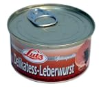 Lutz Delikatess Leberwurst, 12er Pack...
