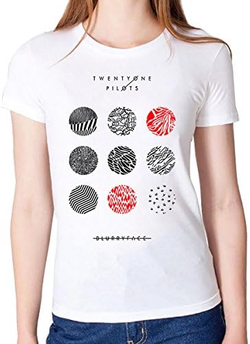 21 Twenty One Pilots Tyler Joseph Josh Dun Women's Cotton White (M)