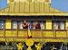 Photo Jigsaw 16x12 (40x30cm) Monks blowing Tibetan horns on the roof the Sakyapa gompa by Robert Harding