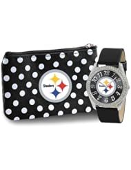 Pittsburgh Steelers Watch and Coin Purse