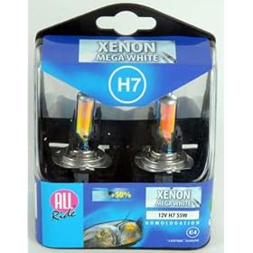 KIT 2 AMPOULE H7 XENON TUNING MEGA BLANC 12V 55W