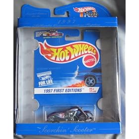 Click here to buy Hot Wheels 30th Anniversary Commerative Replica 1997 First Edition Scorchin' Scooter...
