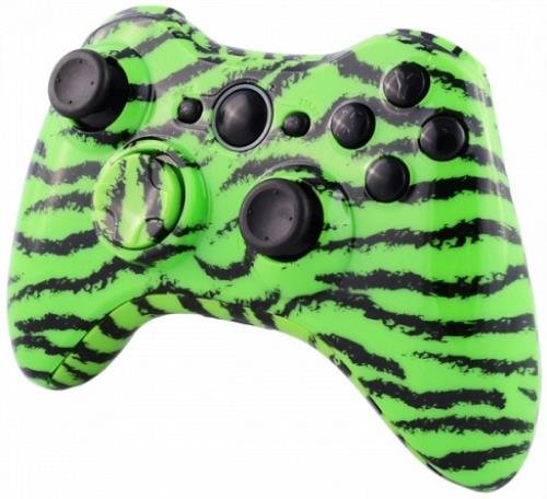 Designer Hydro Dipped Controller Replacement Shell for XBOX 360 Green Tiger
Designer Hydro Dipped Controller Replacement Shell for XBOX 360 Green Tiger