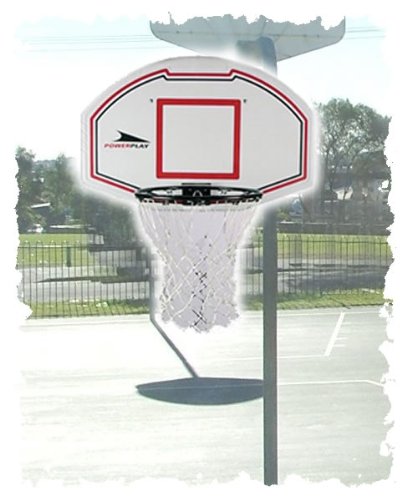Power Play Basketballkorb mit Zierbrett