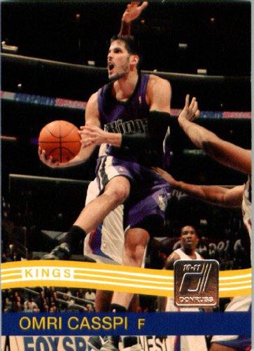 2010 / 2011 Donruss # 223 Omri Casspi Sacramento Kings NBA Trading Card- In Protective Screwdown Case!