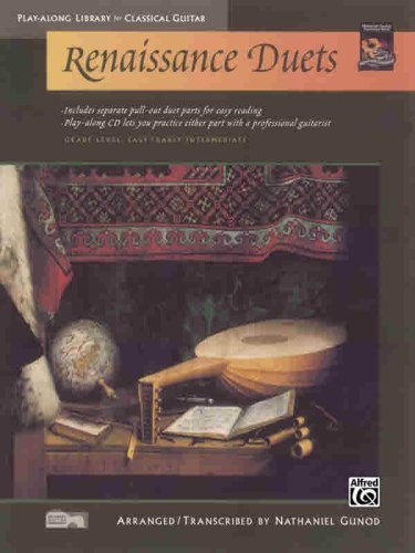 Renaissance Duets (Play-Along Library for Classical Guitar)