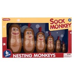 SCHYLLING NESTING SOCK MONKEYS