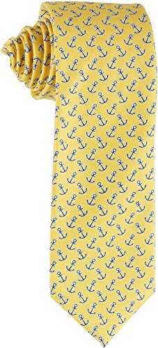 Boca Classics Coastal Anchors Tie One Size Yellow