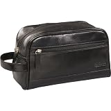 Travel Gear Bag Kenneth Cole Reaction Business and Luggage Full Grain Leather Travel Kit