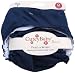 CuteyBaby That's a Wrap Diaper Cover, Solid Navy, Large