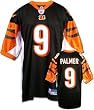 Carson Palmer Black Reebok NFL Authentic Cincinnati Bengals Jersey