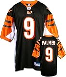 Carson Palmer Black Reebok NFL Authentic Cincinnati Bengals Jersey