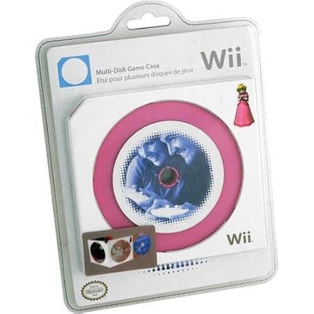 Pelican Accessories WII-N7544PP Princess Peach Multi-Disc Game Case - Pink