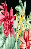 Tropical Flowers Decorative Switchplate Cover