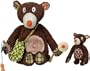 Woodours Daddy and Baby Bear Interactive Playset
