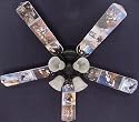 Ceiling Fan Designers 52FAN-CARS-MDBM Motocross Dirt Bikes Ceiling Fan 52 in.